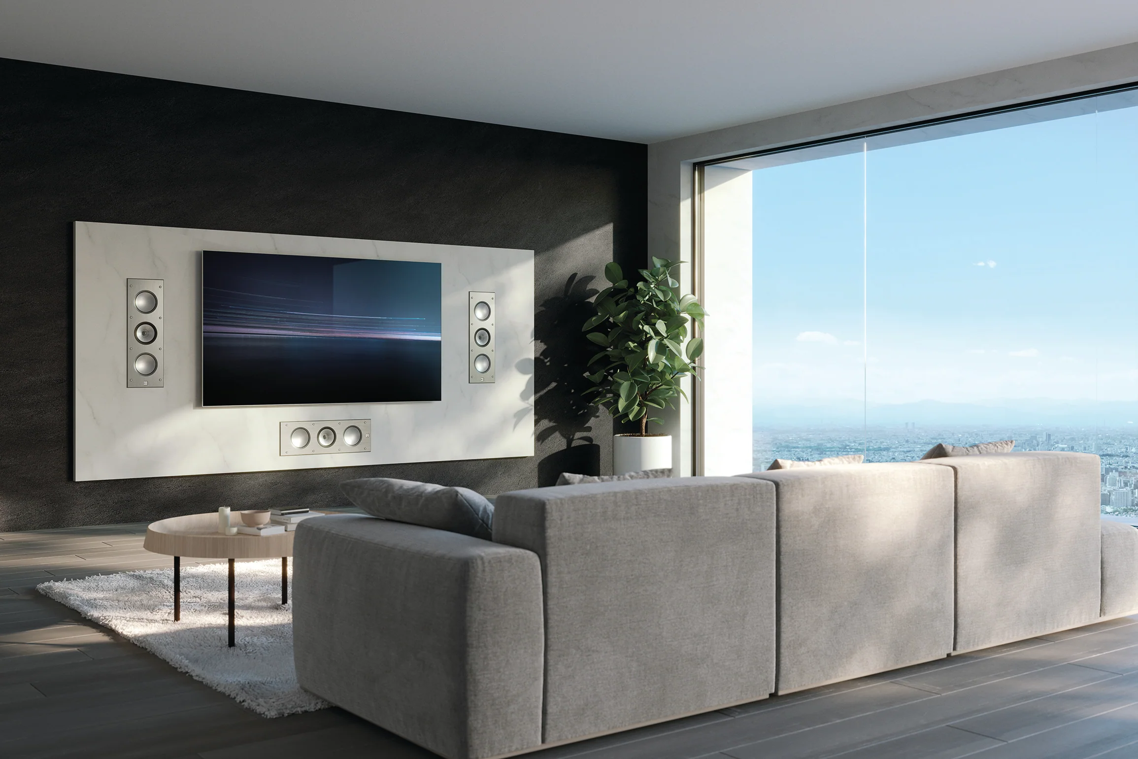 KEF Ci3160RLM-THX Meta Extreme In-Wall THX Ultra2 Speaker - Silver (Each) - Image 5