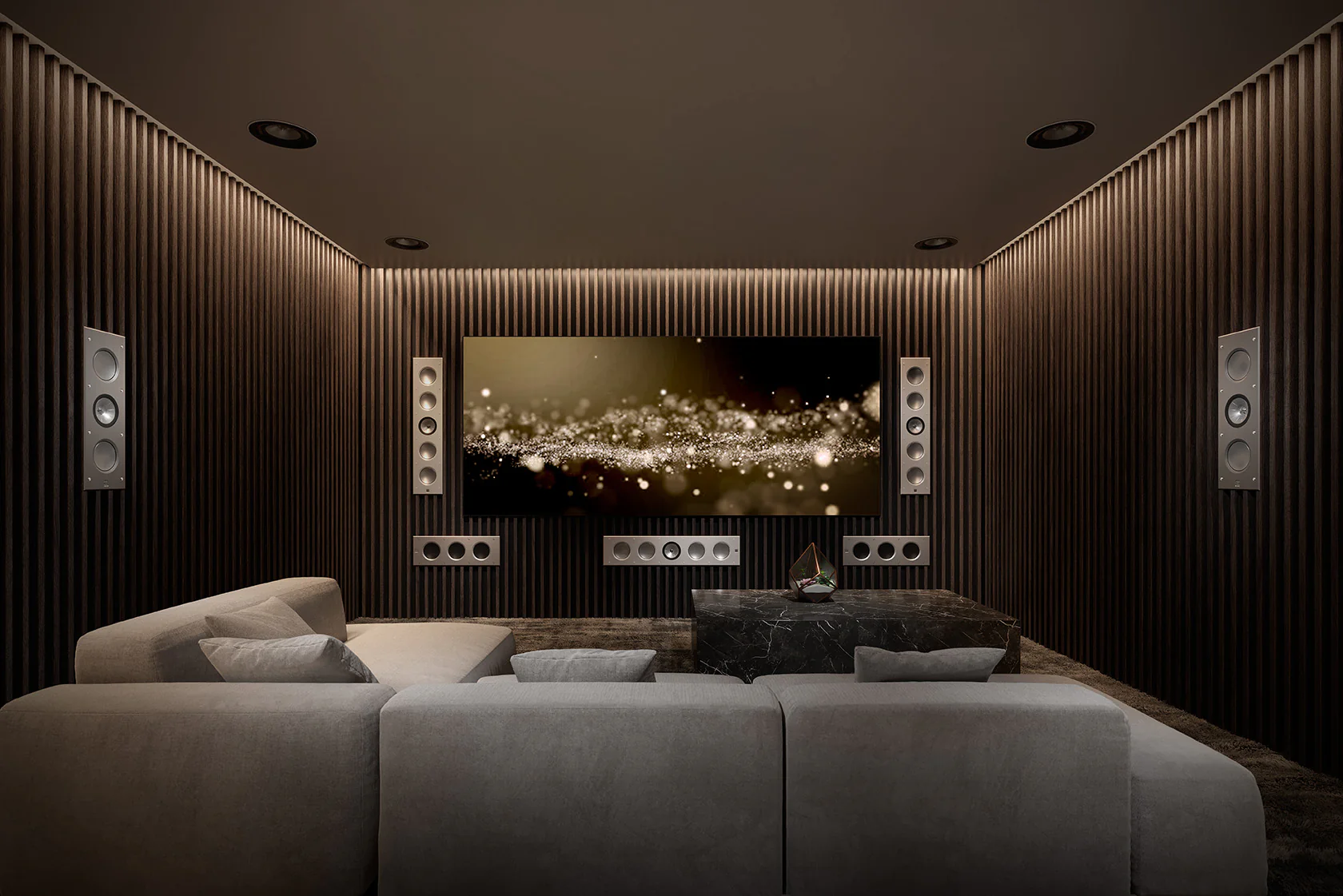 KEF Ci5160RLM-THX Meta Extreme In-Wall THX Ultra2 Speaker - Silver (Each) - Image 6