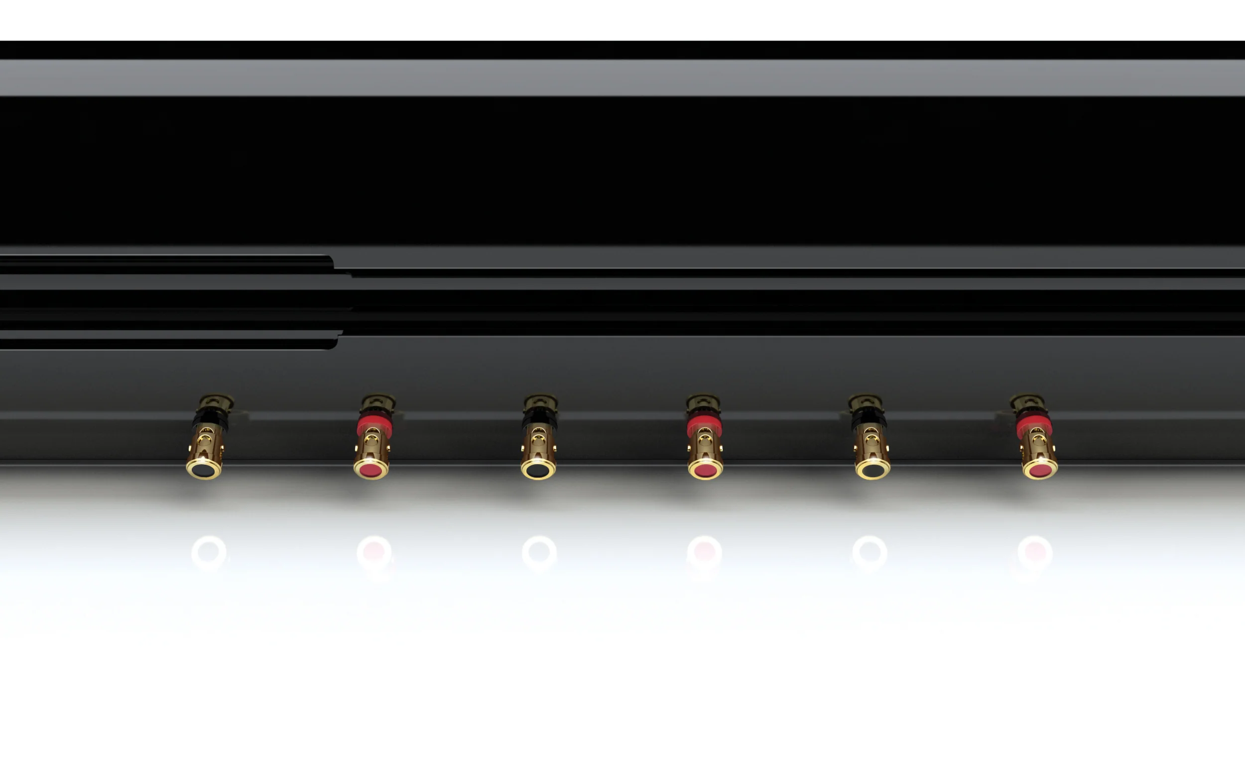 KEF HTC8001 Center Channel Speaker - Gloss Black (Each) - Image 4