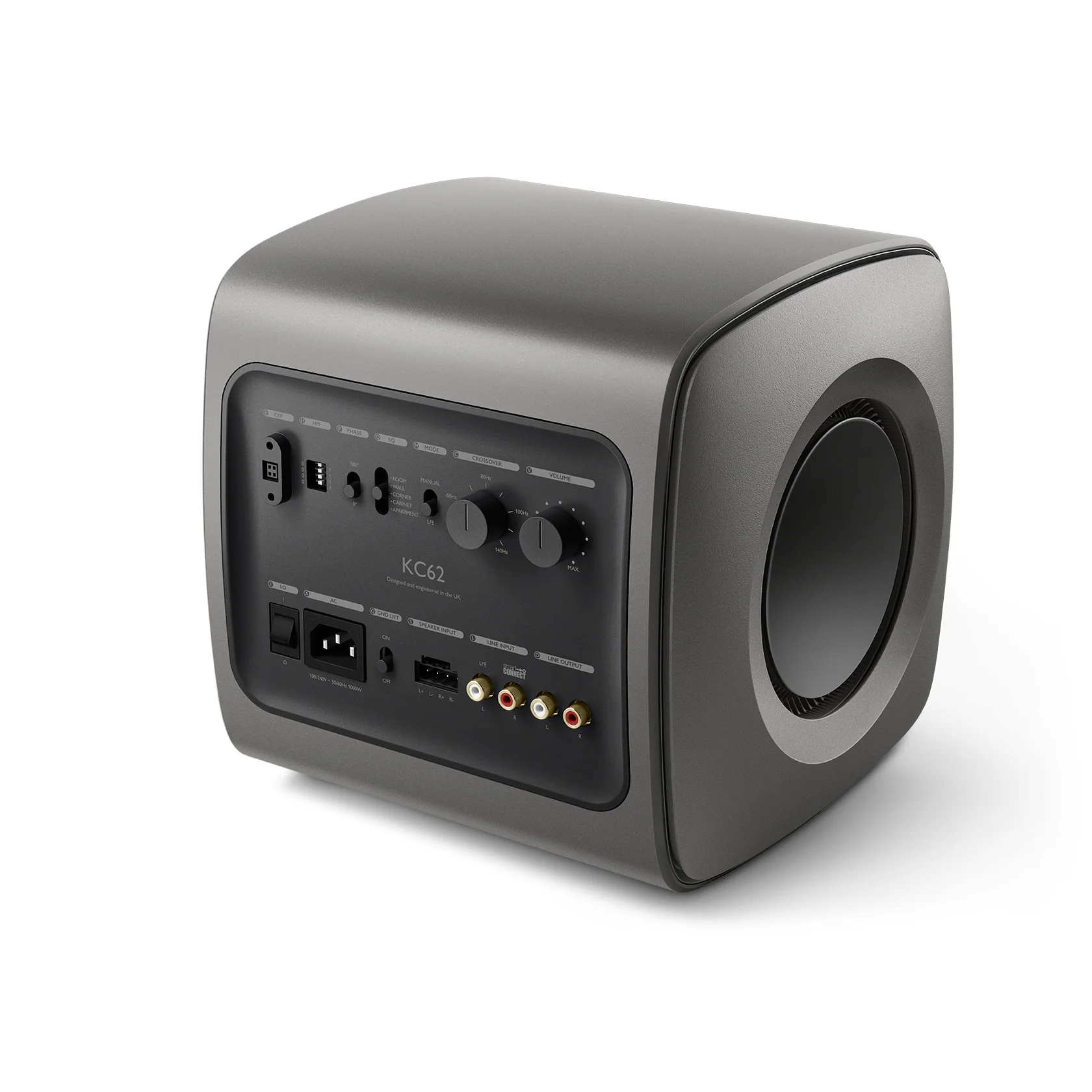 KEF KC62 Uni-Core Force Cancelling Subwoofer Bundle with KW1 Wireless Subwoofer Adapter Kit - Image 21