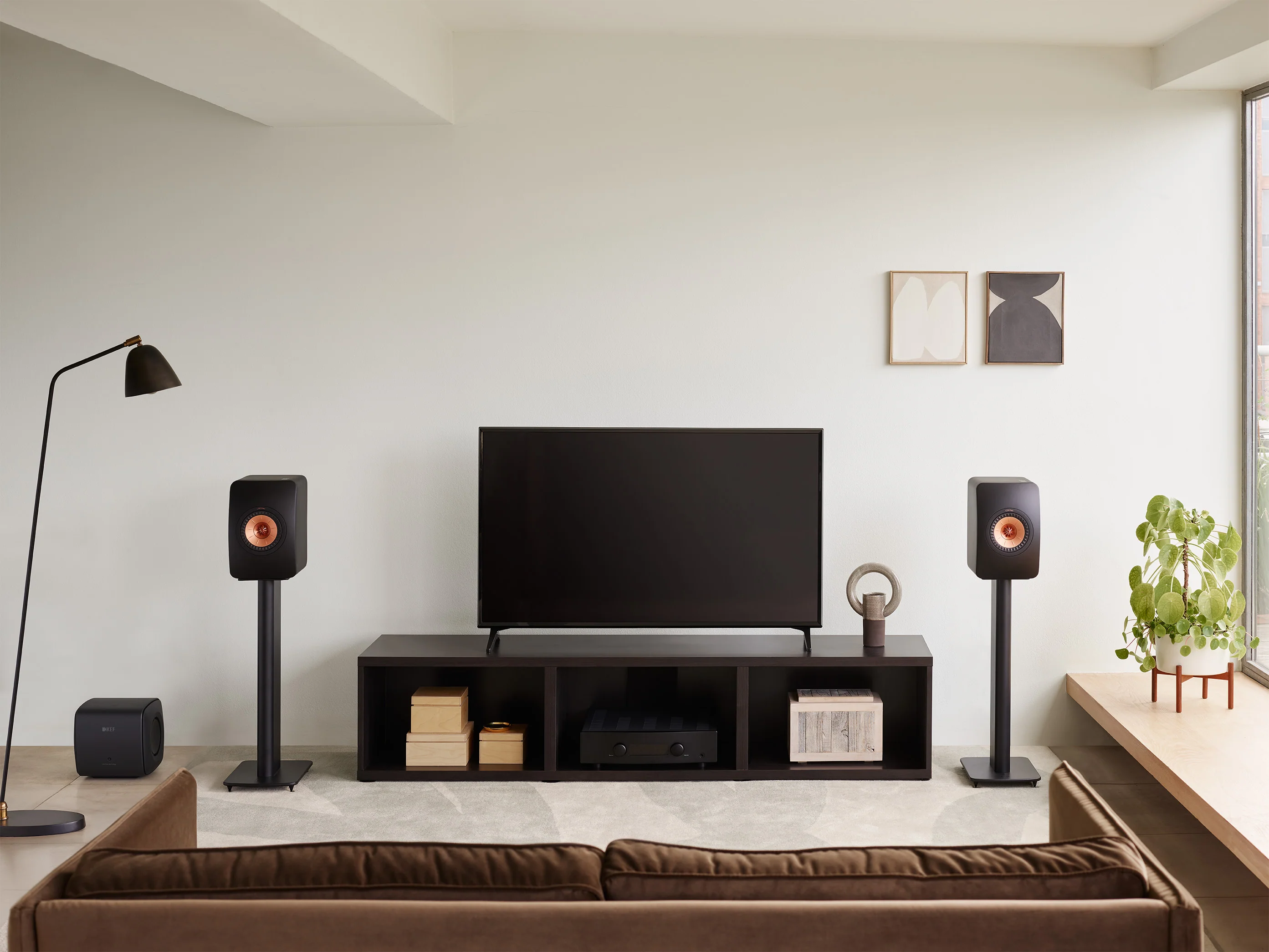 KEF KC62 Uni-Core Force Cancelling Subwoofer Bundle with KW1 Wireless Subwoofer Adapter Kit - Image 31