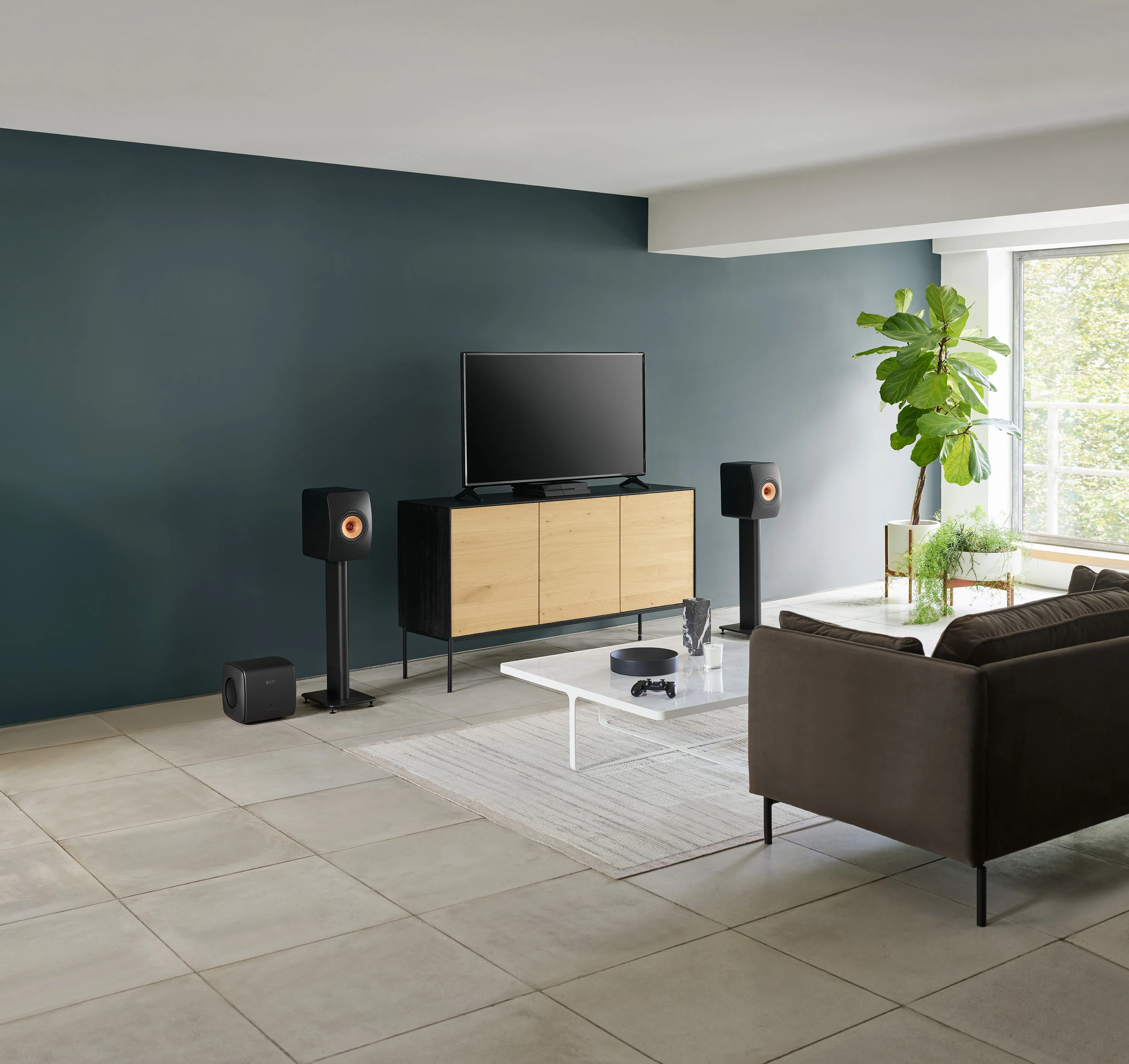 KEF KC62 Uni-Core Force Cancelling Subwoofer Bundle with KW1 Wireless Subwoofer Adapter Kit - Image 33