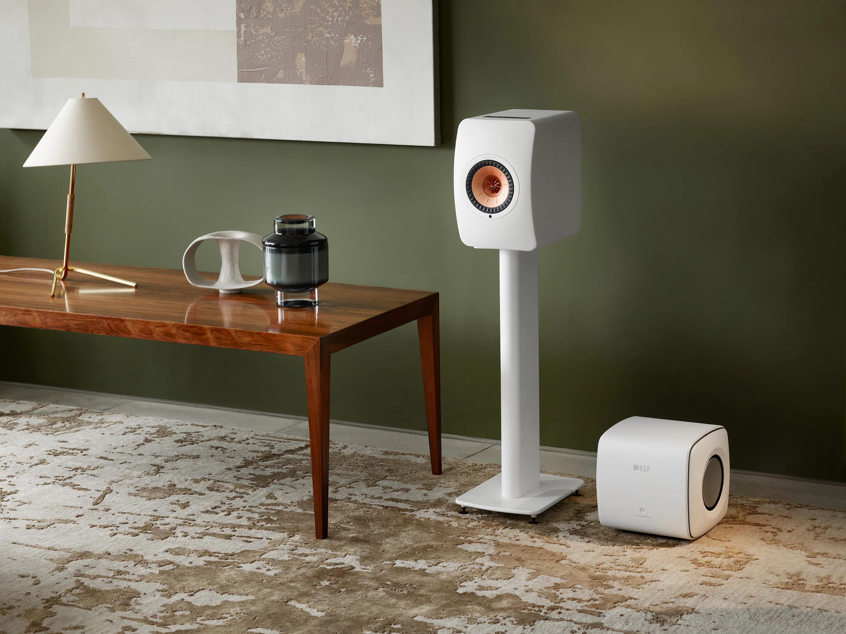 KEF KC62 Uni-Core Force Cancelling Subwoofer Bundle with KW1 Wireless Subwoofer Adapter Kit - Image 35