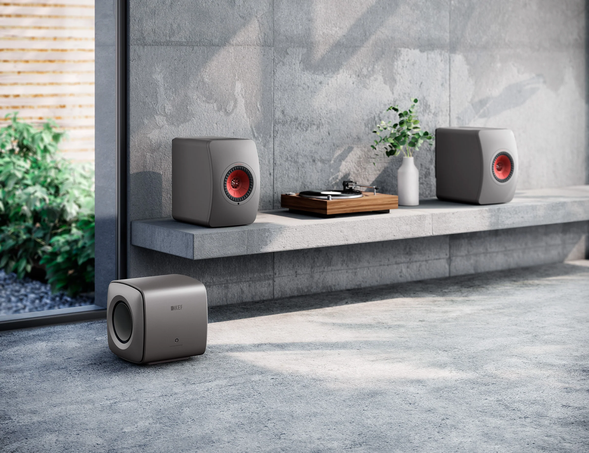 KEF KC62 Uni-Core Force Cancelling Subwoofer Bundle with KW1 Wireless Subwoofer Adapter Kit - Image 36