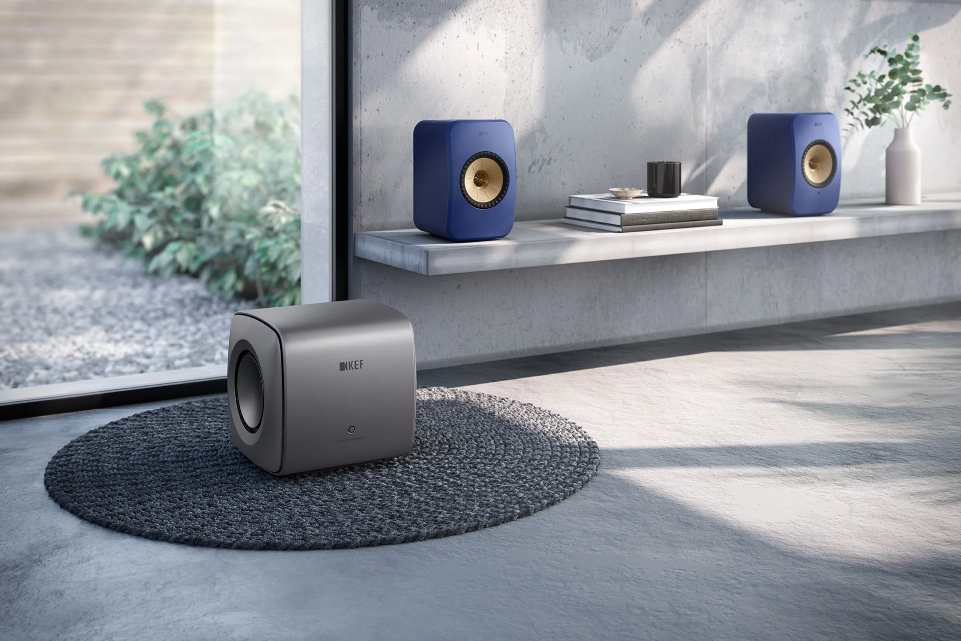 KEF KC62 Uni-Core Force Cancelling Subwoofer Bundle with KW1 Wireless Subwoofer Adapter Kit - Image 38