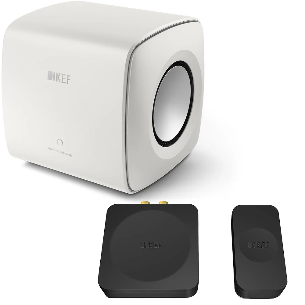 KEF KC62 Uni-Core Force Cancelling Subwoofer Bundle with KW1 Wireless Subwoofer Adapter Kit - Image 9