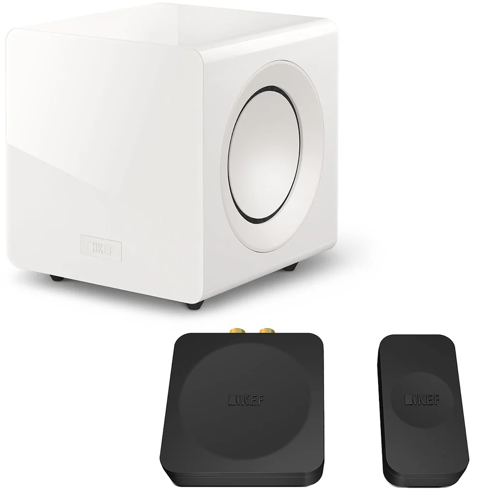 KEF KC92 Force-Cancelling Subwoofer Bundle with KW1 Wireless Subwoofer Adapter Kit - Image 6