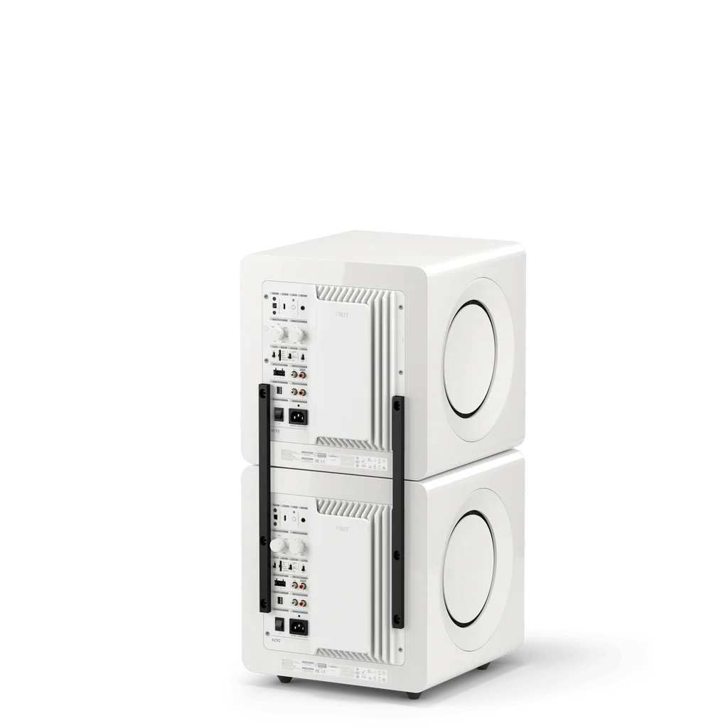 KEF KC92 Force-Cancelling Subwoofer Bundle with Stacking & Wireless Kit - Image 11