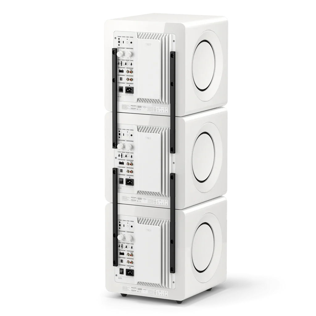 KEF KC92 Force-Cancelling Subwoofer Bundle with Stacking & Wireless Kit - Image 12