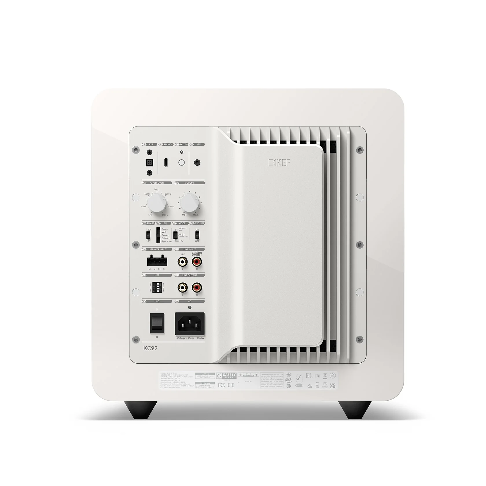 KEF KC92 Force-Cancelling Subwoofer Bundle with KW1 Wireless Subwoofer Adapter Kit - Image 10
