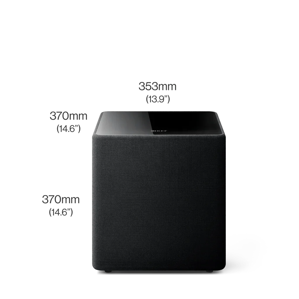 KEF KUBE 10 MIE Subwoofer Bundle with KW1 Wireless Subwoofer Adapter Kit - Image 2