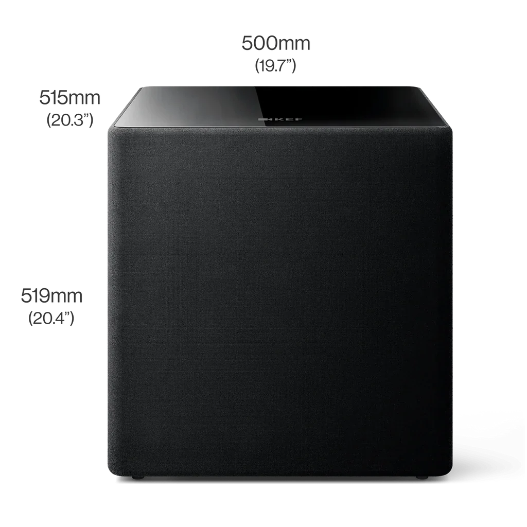 KEF KUBE 15 MIE Subwoofer Bundle with KW1 Wireless Subwoofer Adapter Kit - Image 2