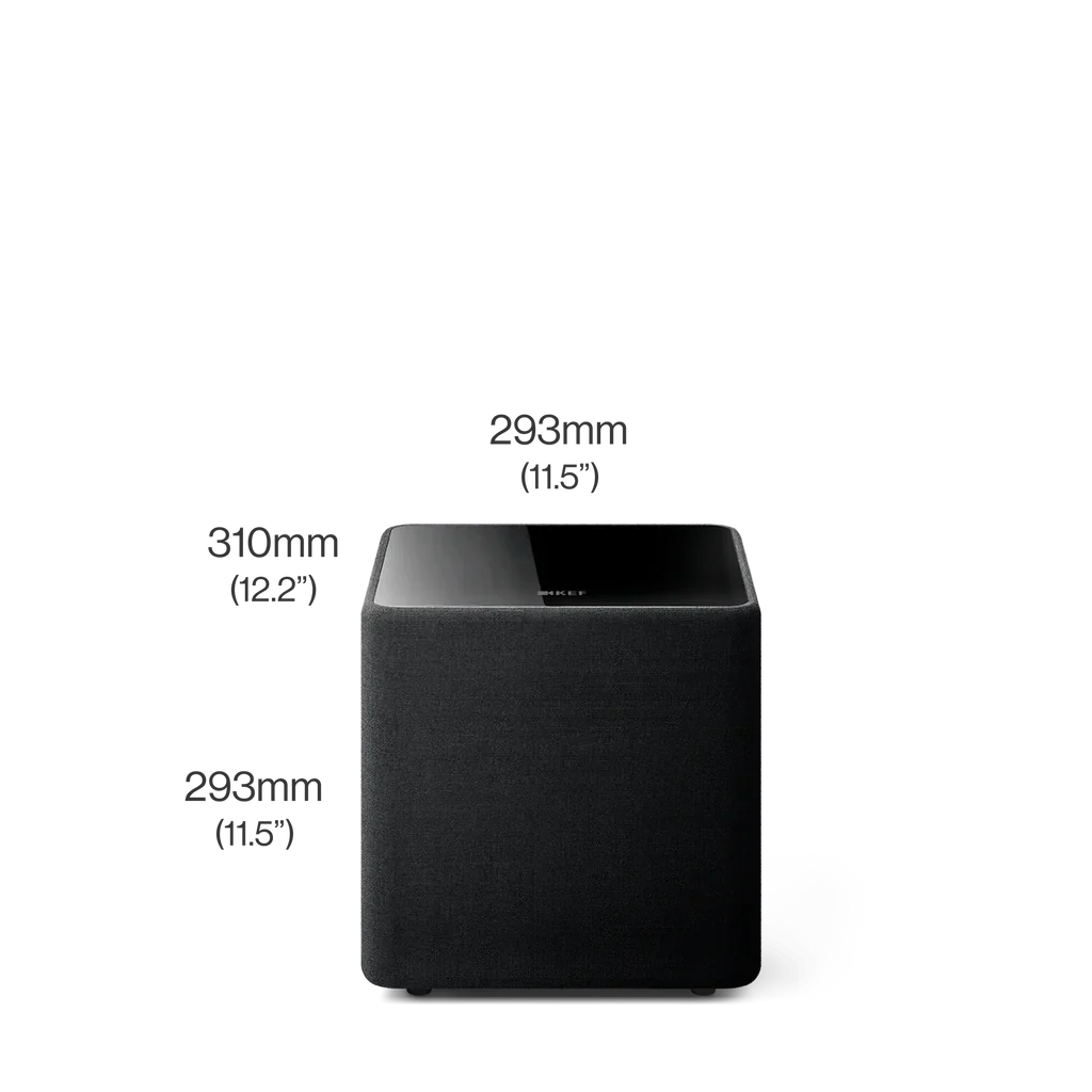 KEF KUBE 8 MIE Subwoofer Bundle with KW1 Wireless Subwoofer Adapter Kit - Image 2