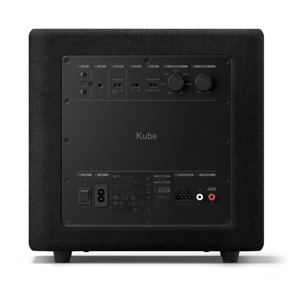 KEF KUBE 8 MIE Subwoofer Bundle with KW1 Wireless Subwoofer Adapter Kit - Image 5