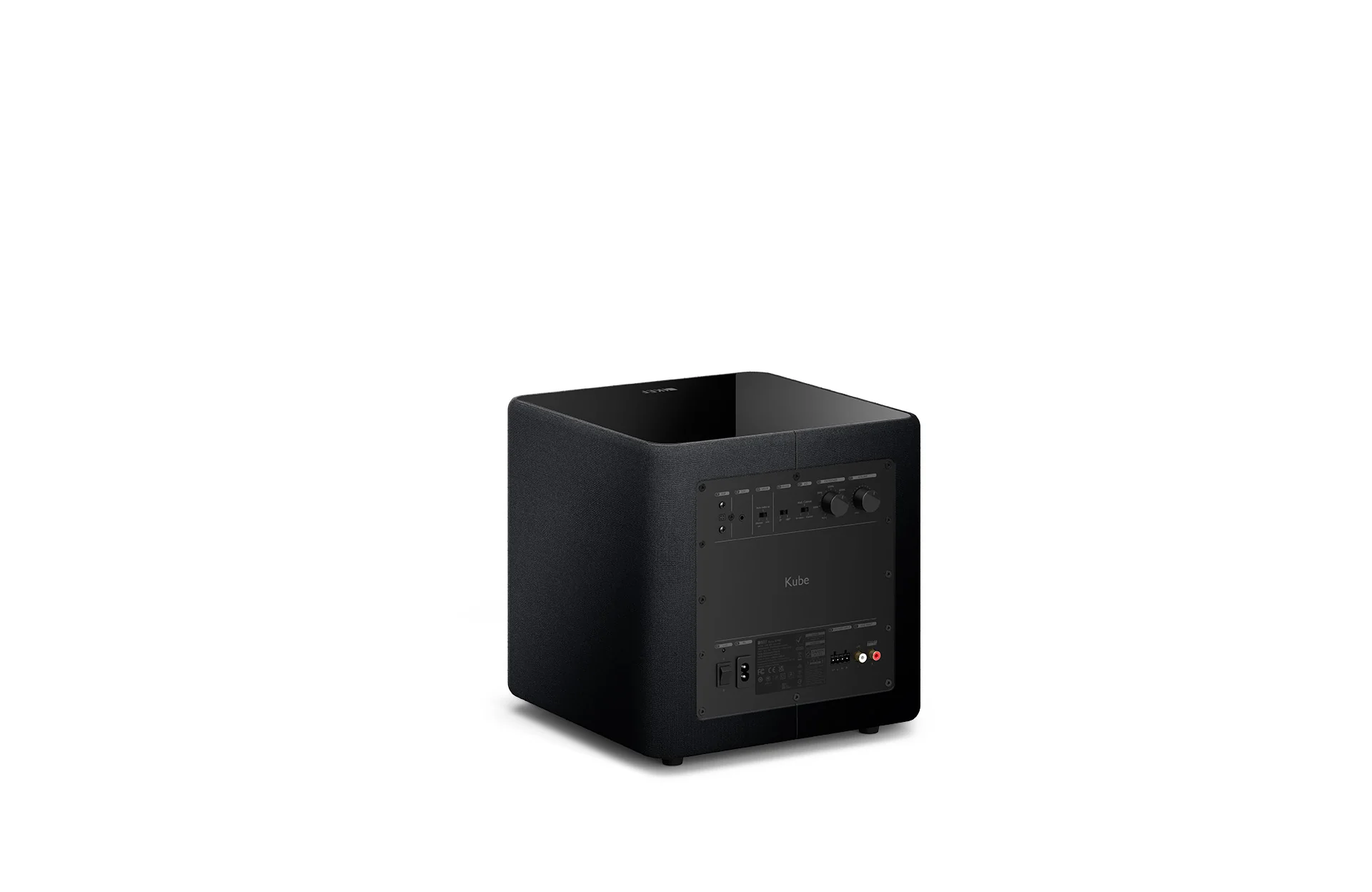 KEF Kube MIE Subwoofer (Gloss Black) - Image 5