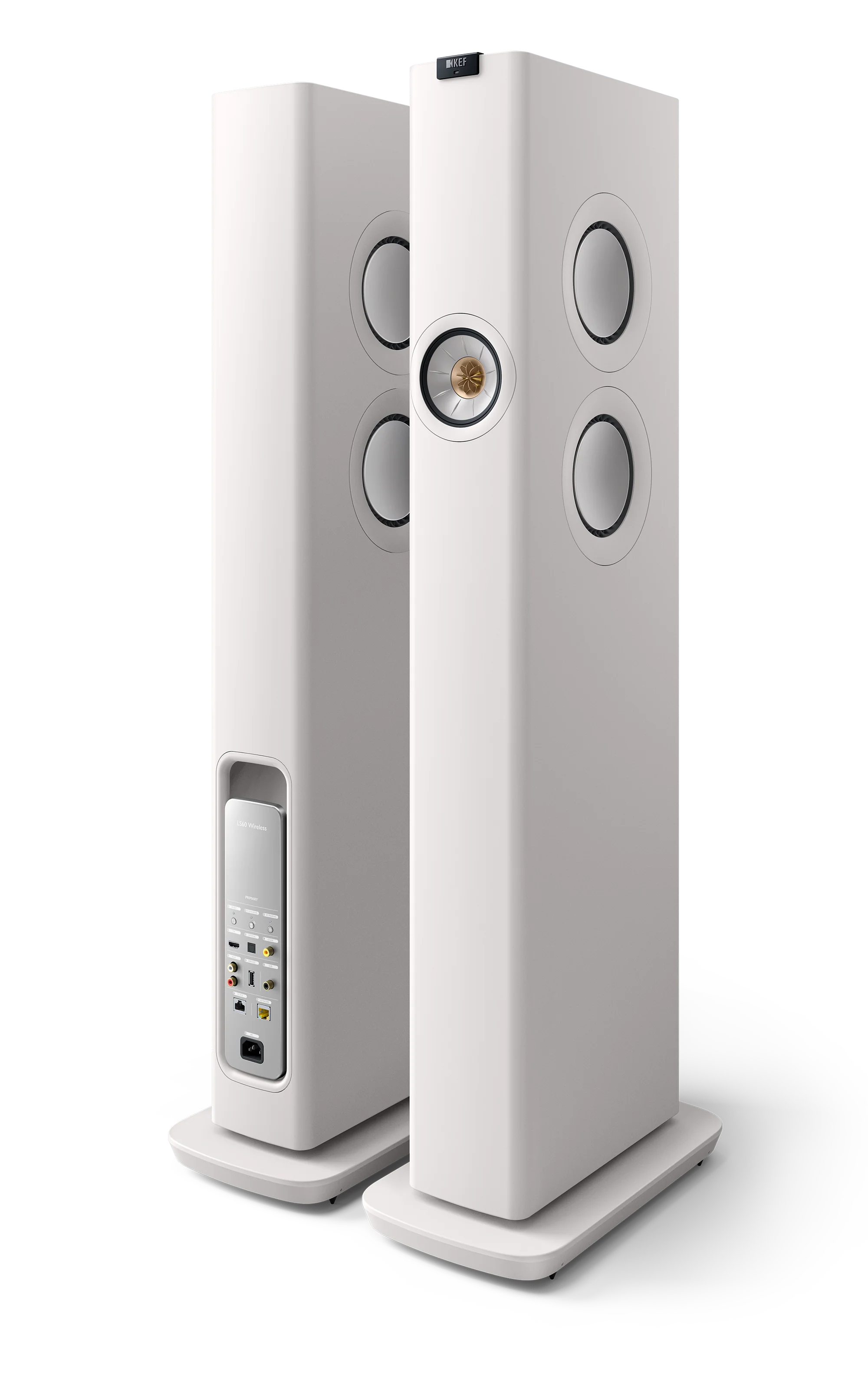 KEF LS60 Wireless Floorstanding Speakers (Pair) - Image 3