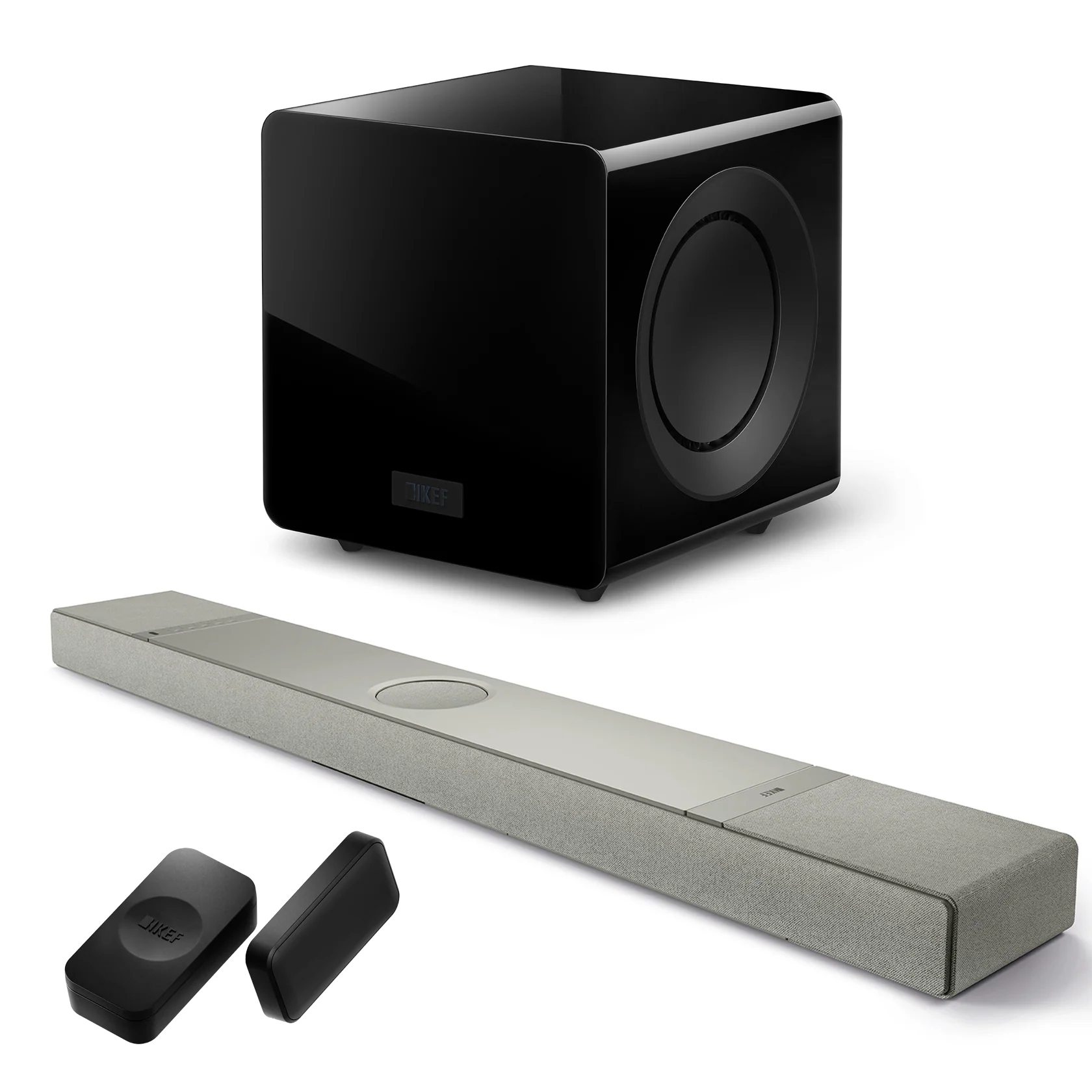 KEF XIO 5.1.2 Soundbar Bundle with KC92 Subwoofer & KW2 BT Receiver - Image 2