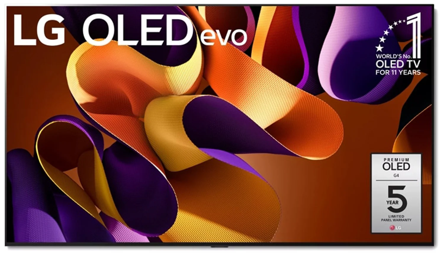 LG 83 Inch Class OLED evo G4 Series TV with webOS 24