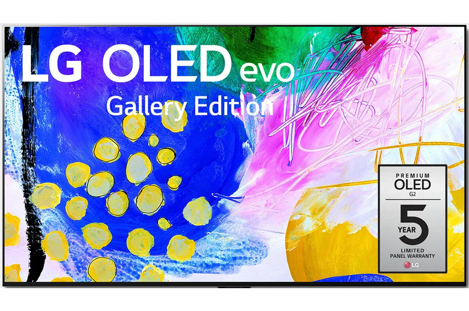 LG 97 Inch Class G2 Series OLED evo 4K UHD Smart webOS TV with Gallery Design