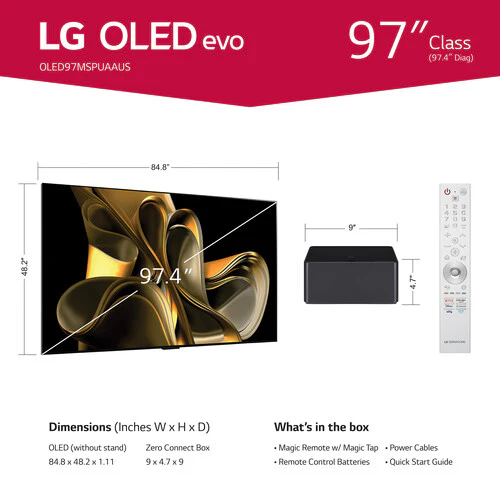 LG OLED evo M Series 97 Inch Class 4K Smart TV with Wireless 4K Connectivity - Image 14