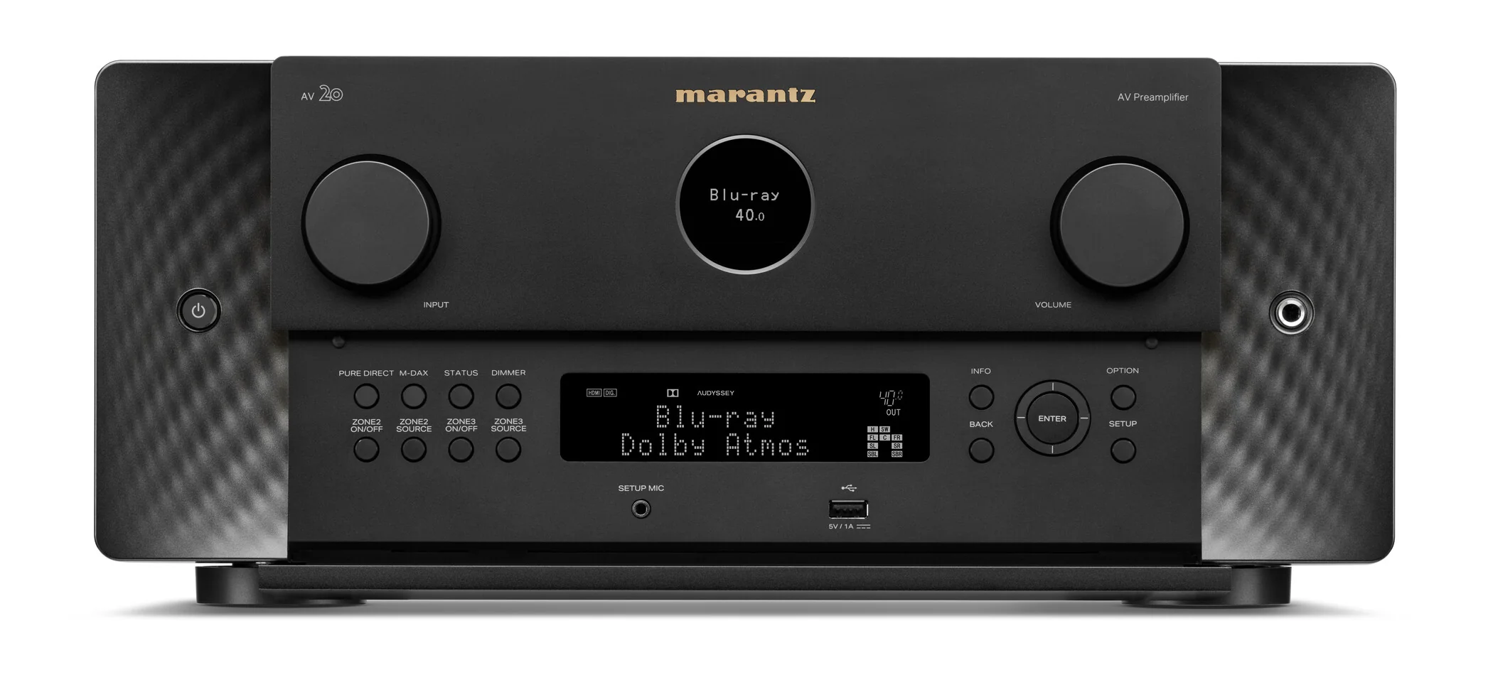 Marantz AV 20 13.4 Channel Balanced AV Preamplifier (Black)