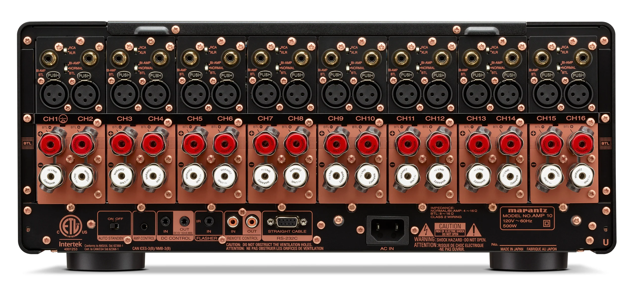 Marantz AMP 10 Reference 16 Channel Amplifier With 200W and Custom HDAM (Black) - Image 4