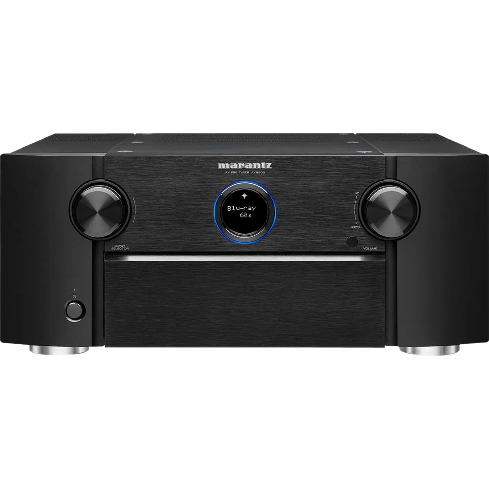 Marantz AV8805A 13.2Ch 8K UHD Pre-Amplifier with HEOS Built-in and Voice Control (Black)