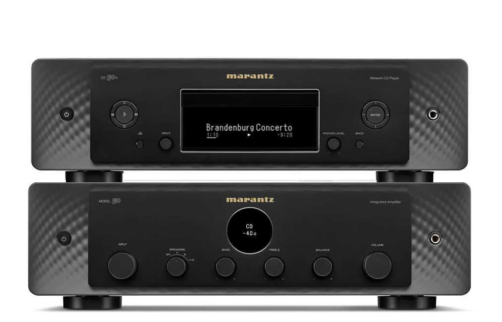 Marantz MODEL 50 Integrated Amplifier Bundle With Marantz CD 50n CD Player