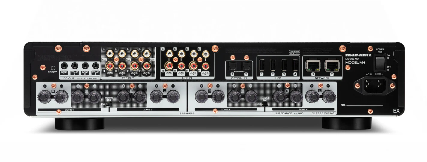 Marantz MODEL M4 Four-Zone 8 Channel Distribution Amplifier (Black) - Image 4