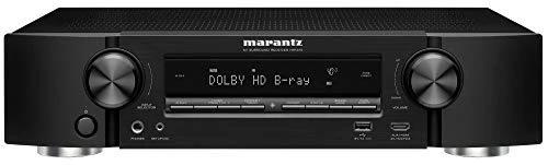 Marantz NR1510 5.2 Channel 4K Ultra Hd Slim Line AV Receiver with Heos Built-in (Black)