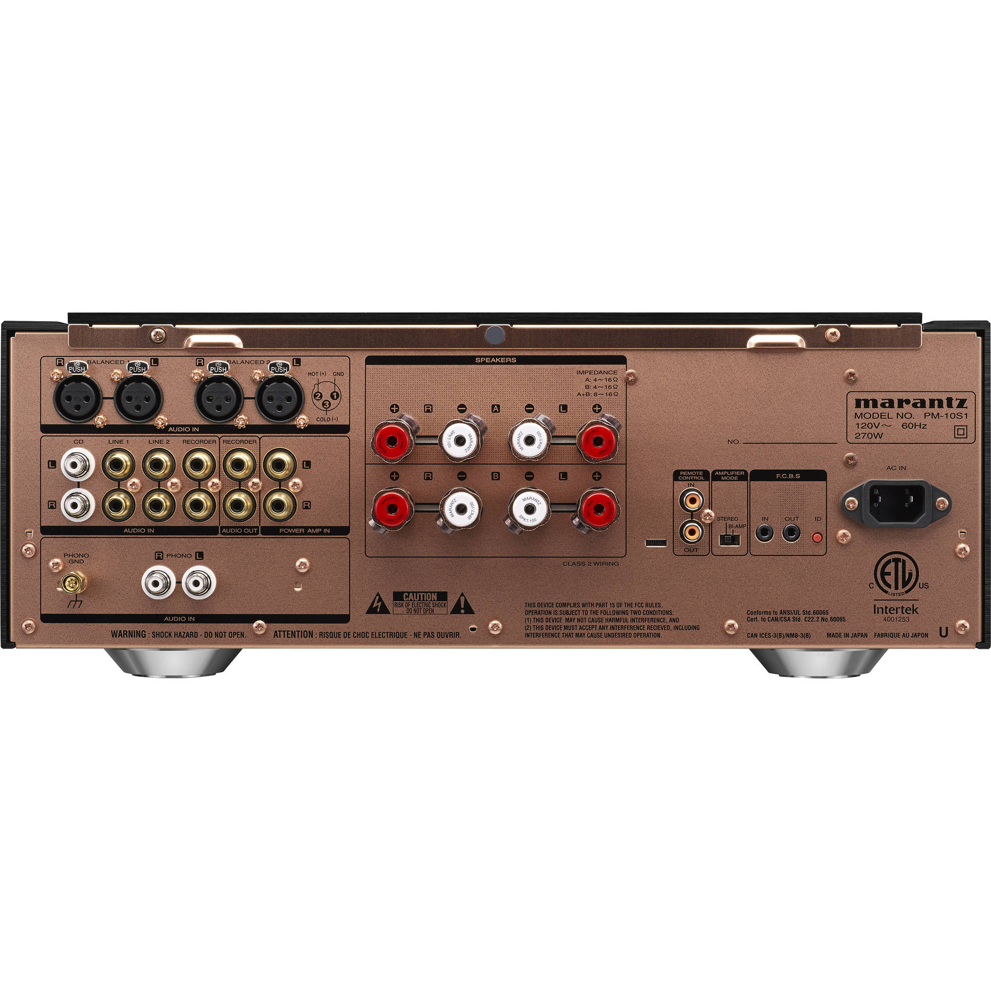 Marantz PM-10 S1 Integrated Amplifier - Image 5