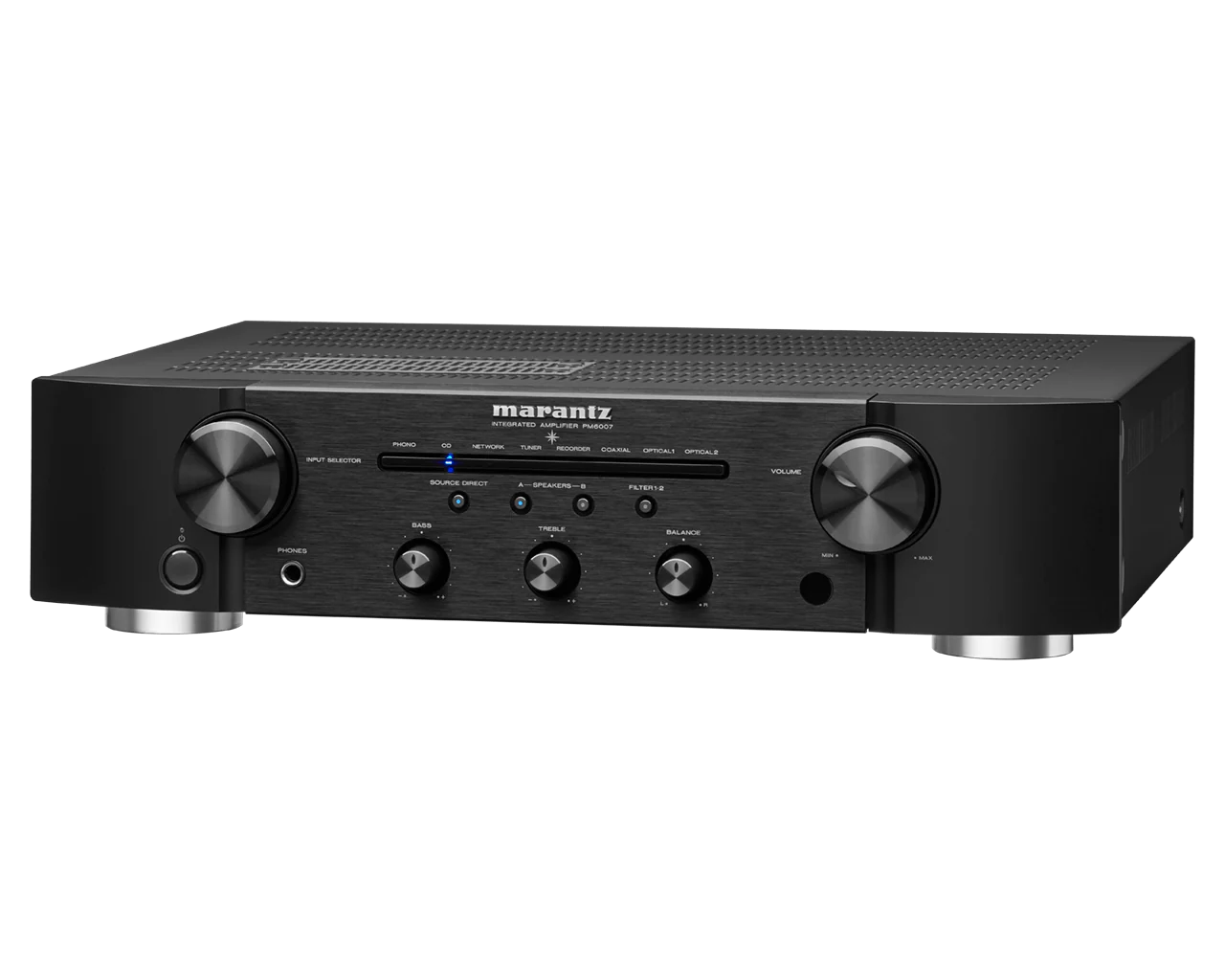 Marantz PM6007 Slim Line Integrated Stereo Amplifier with Digital Connectivity (Black) - Image 2