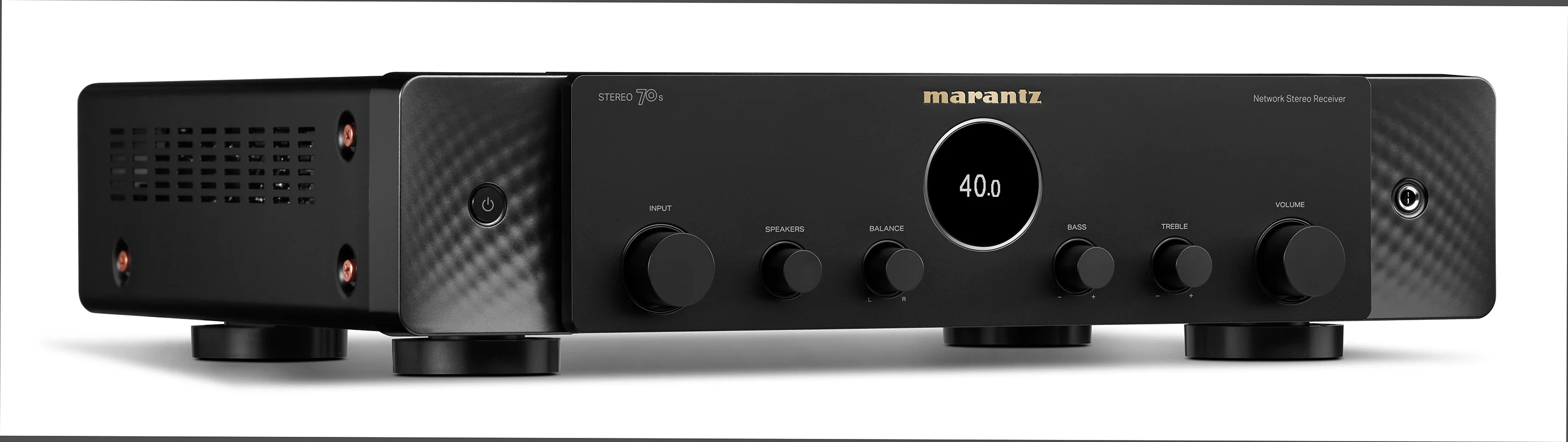 Marantz Stereo 70s 2 Channel Slim Line AV Receiver (Black) - Image 3