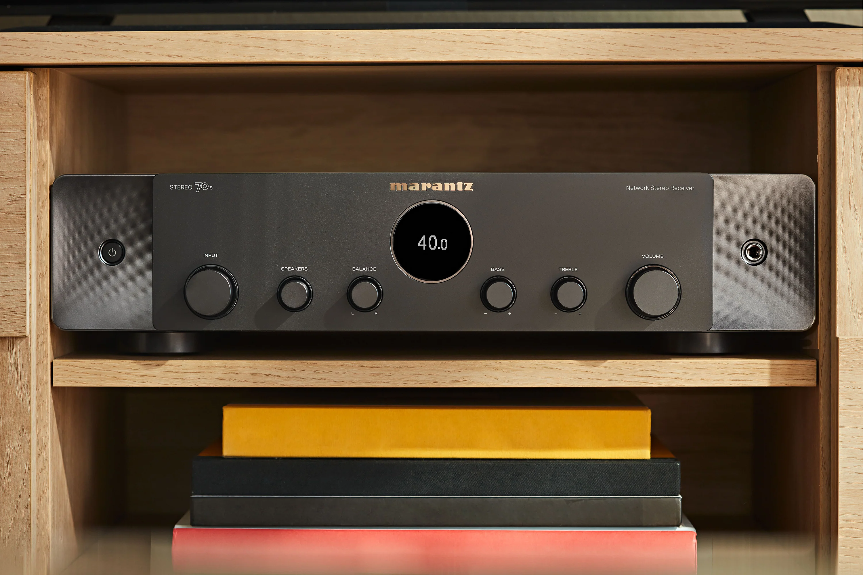 Marantz Stereo 70s 2 Channel Slim Line AV Receiver (Black) - Image 4