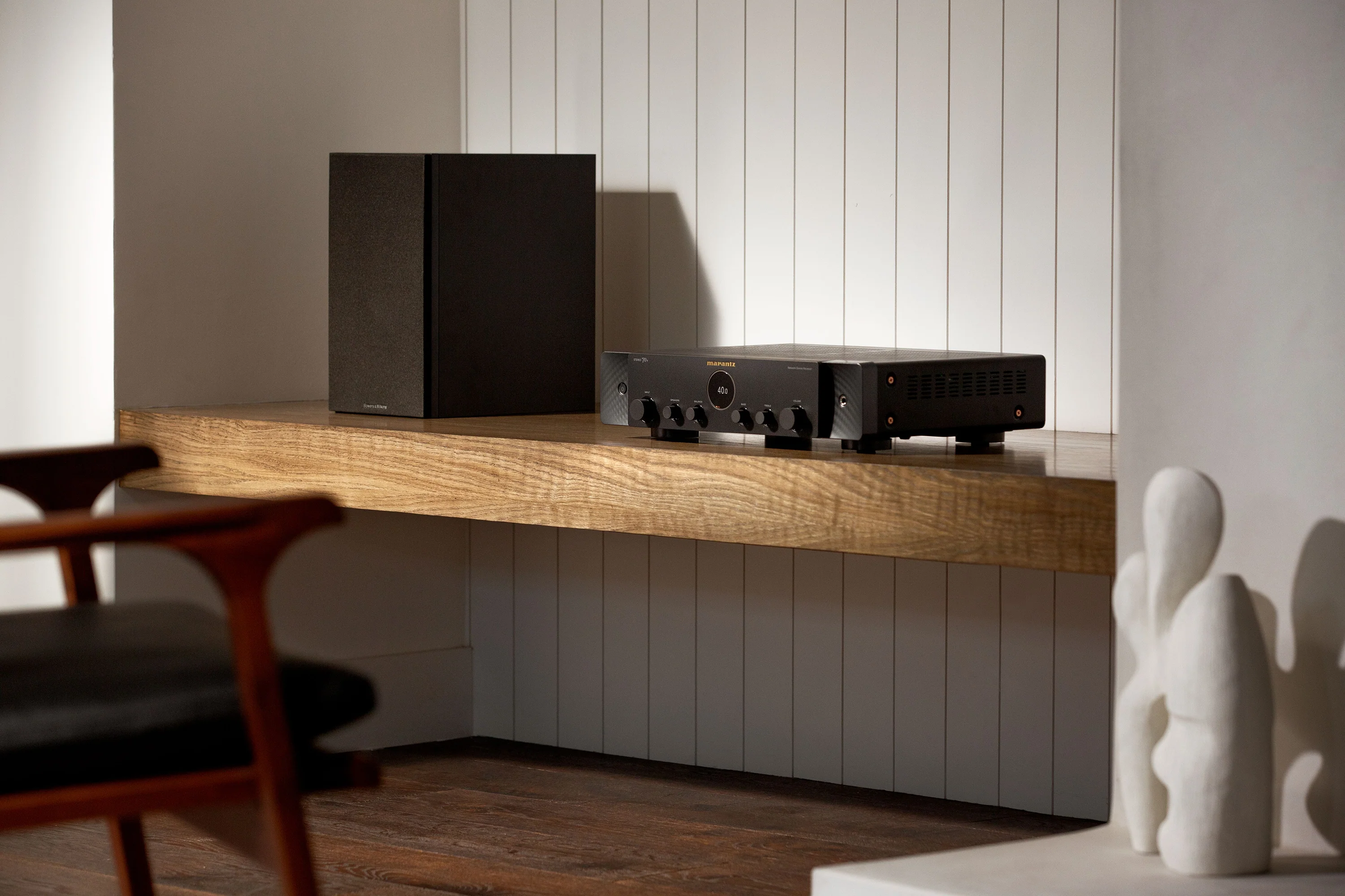 Marantz Stereo 70s 2 Channel Slim Line AV Receiver (Black) - Image 5