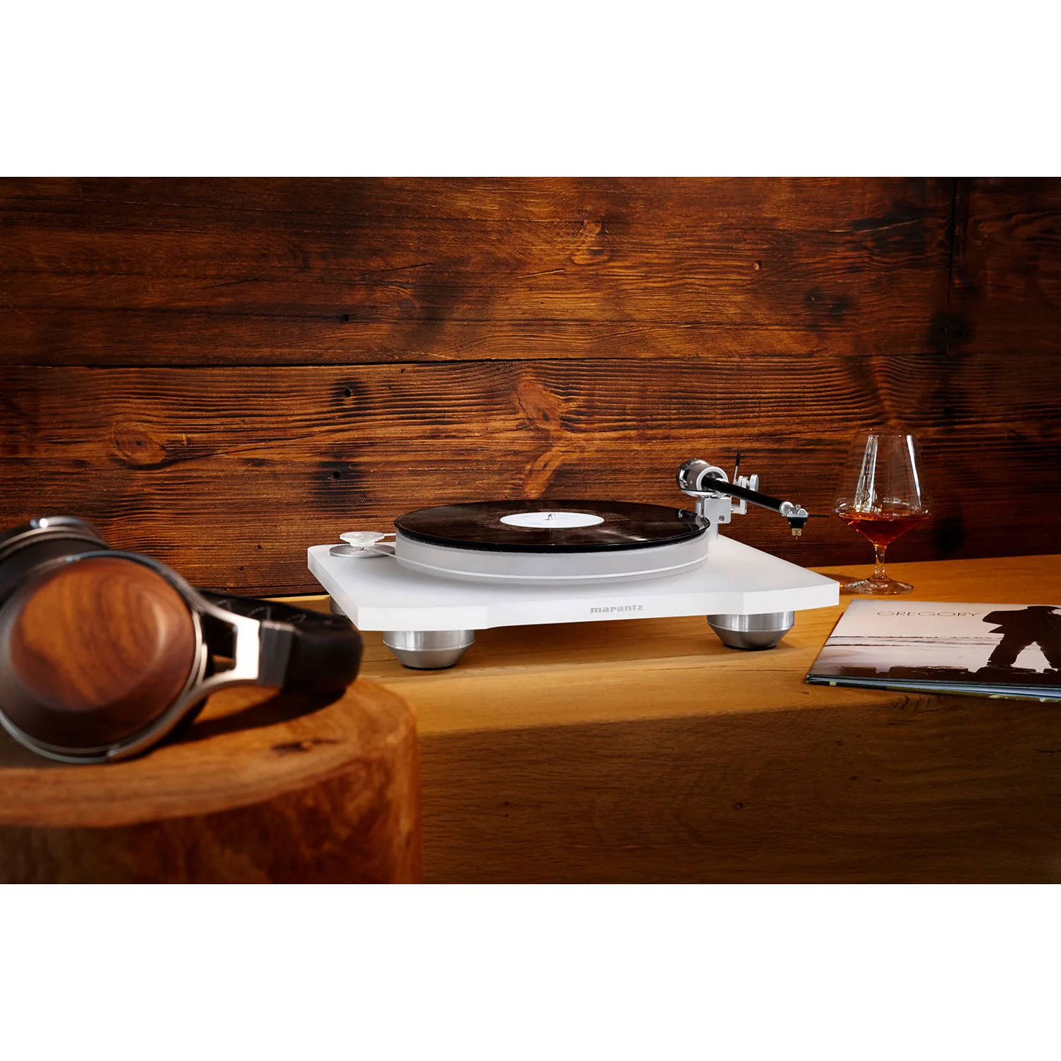 Marantz TT-15S1 Reference Belt Drive Turntable With Cartridge (White) - Image 6