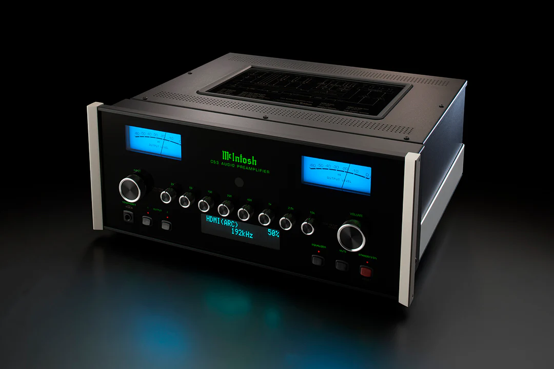 McIntosh C53 2-Channel Solid State Preamplifier (Black) - Image 4