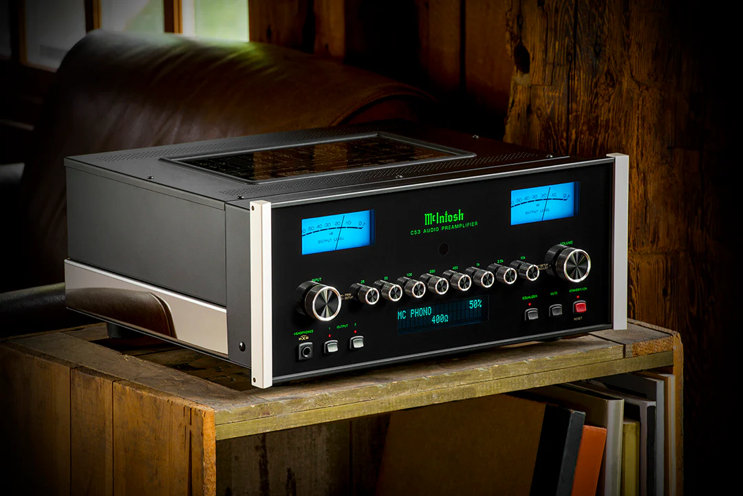 McIntosh C53 2-Channel Solid State Preamplifier (Black) - Image 5