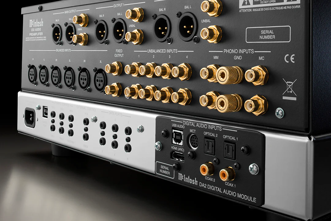 McIntosh C53 2-Channel Solid State Preamplifier (Black) - Image 7