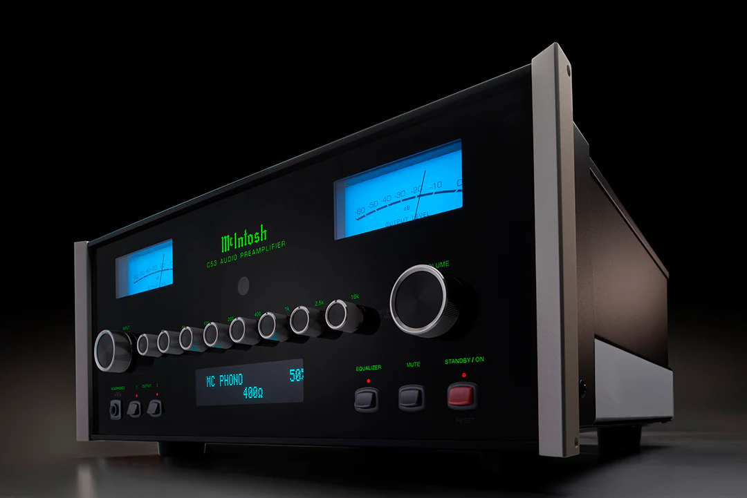 McIntosh C53 2-Channel Solid State Preamplifier (Black) - Image 8