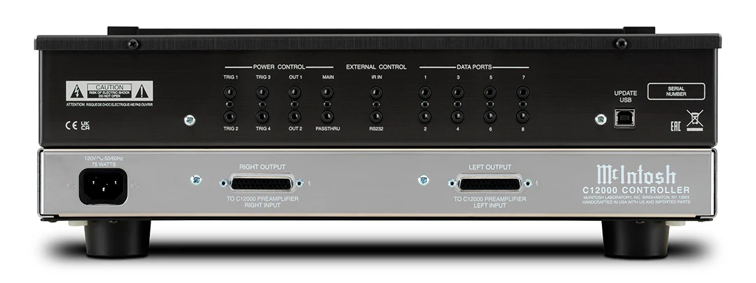McIntosh C12000C Preamp Controller Module (Black) - Image 4