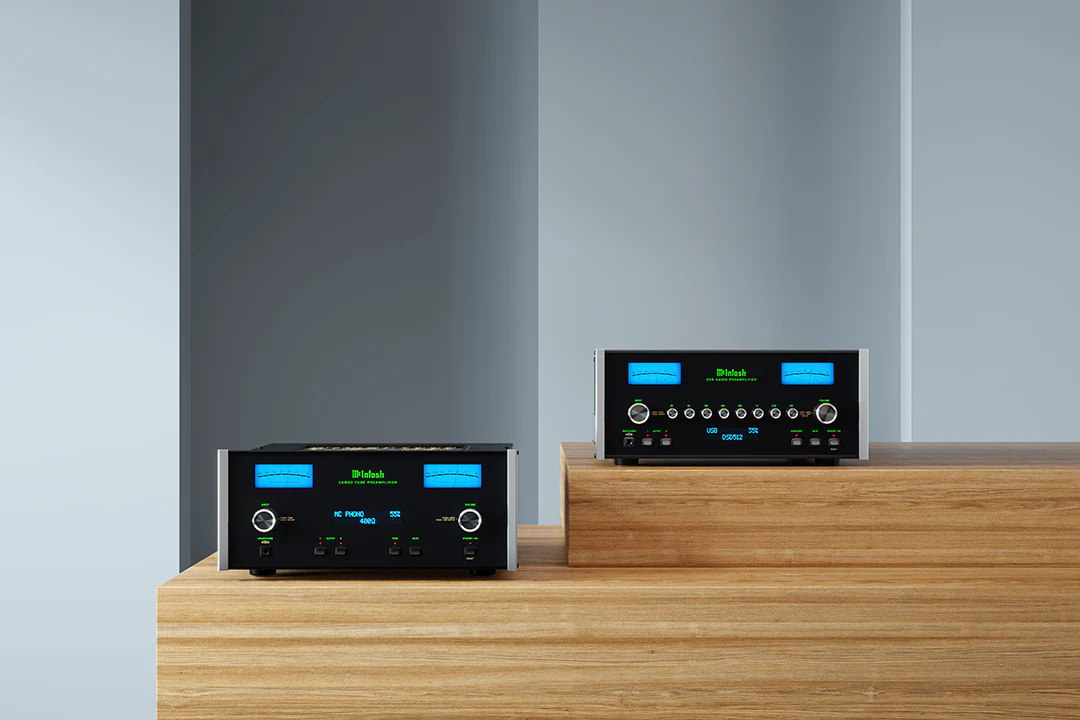 McIntosh C2800 2-Channel Vacuum Tube Preamplifier (Black) - Image 8