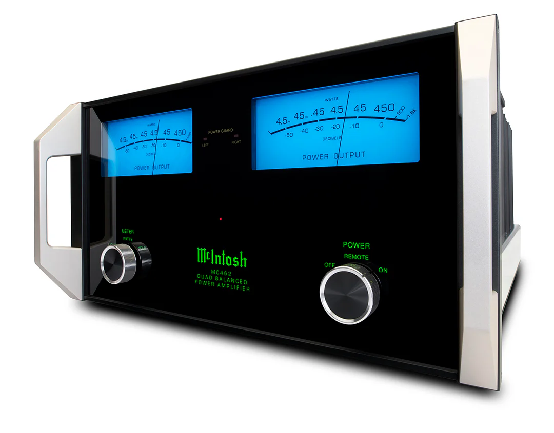 McIntosh MC462 2-Channel Solid State Amplifier (Black) - Image 4