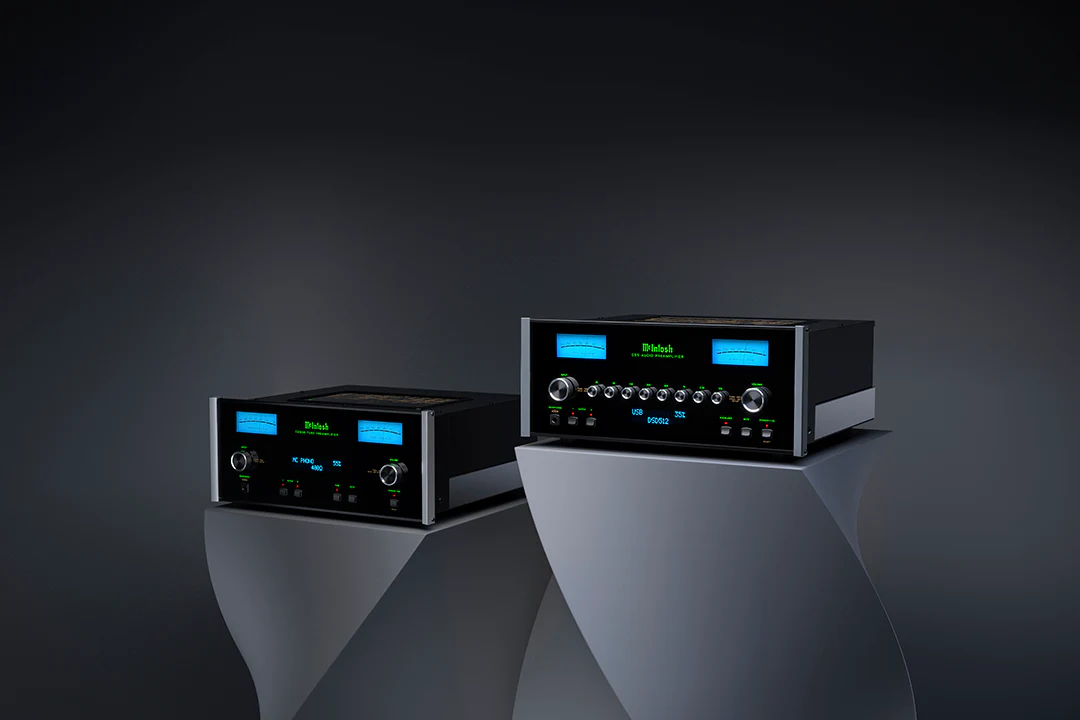 McIntosh C55 2-Channel Solid State Preamplifier (Black) - Image 10