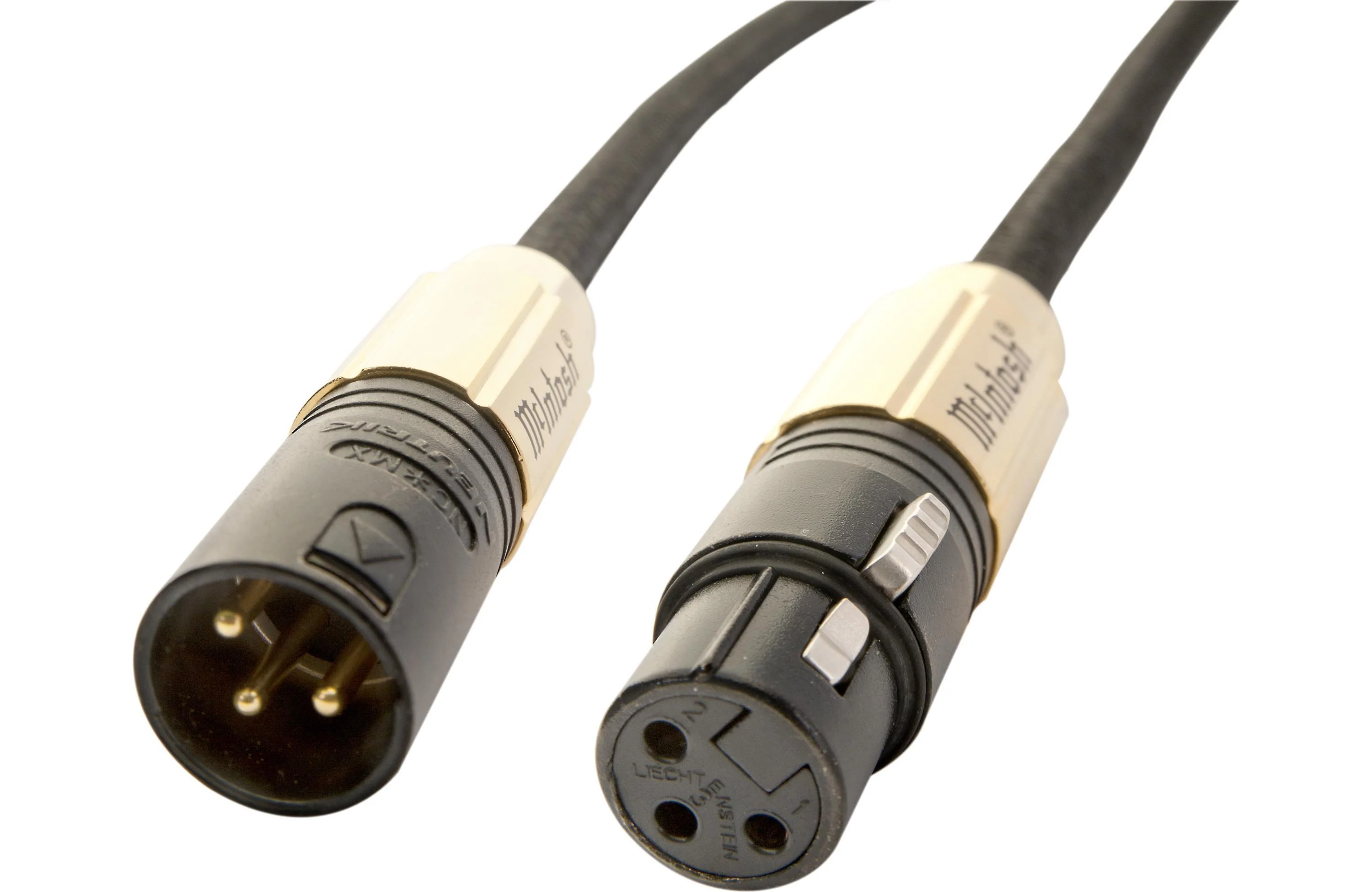 McIntosh CBA Balanced Audio Cable w/ XLR Plugs (Black) - Image 3