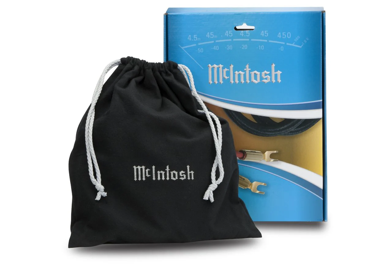McIntosh CS Speaker Cable w/ Pre-Attached Spade Connectors (Black) - Image 3