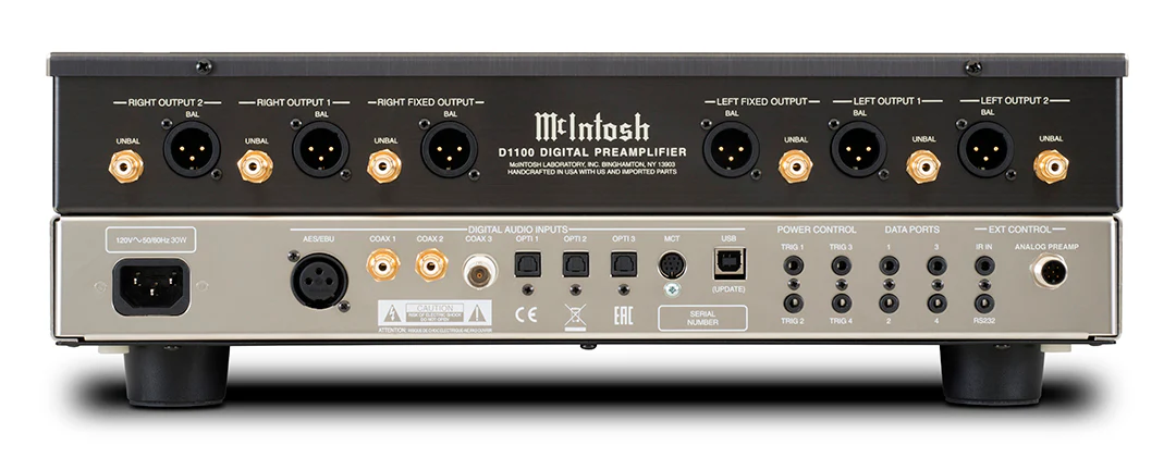 McIntosh D1100 2-Channel Digital Preamplifier - Image 6