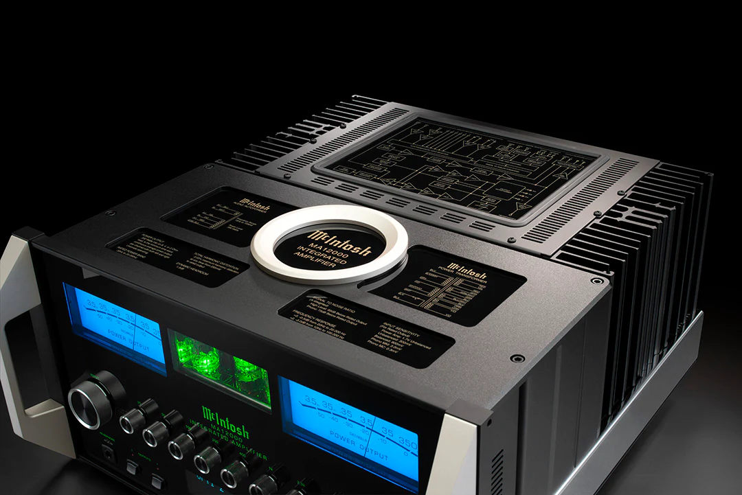 McIntosh MA12000 2-Channel Hybrid Integrated Amplifier (Black) - Image 11