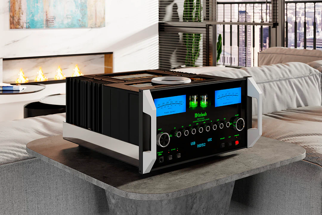 McIntosh MA12000 2-Channel Hybrid Integrated Amplifier (Black) - Image 6