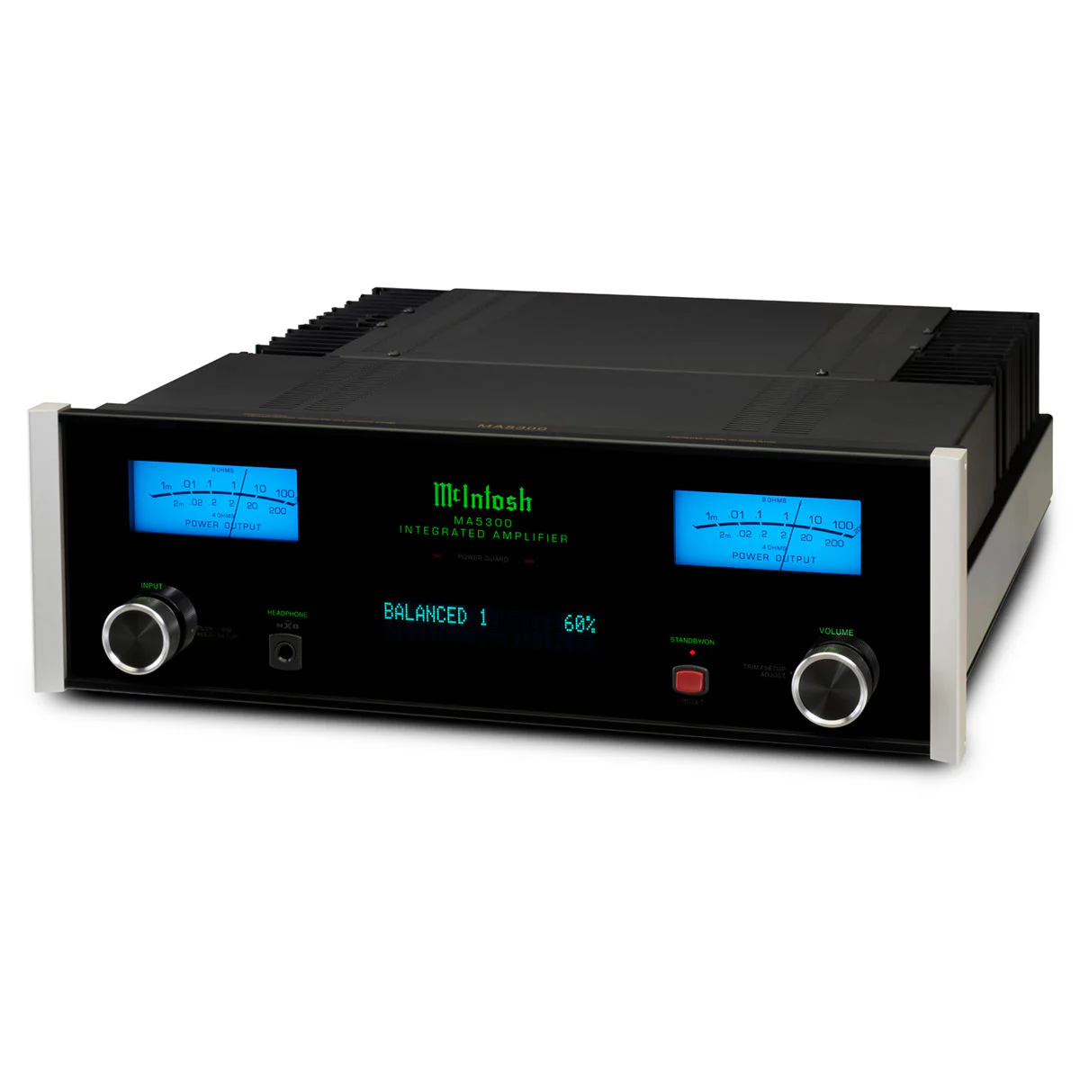 McIntosh MA5300 Integrated Amplifier (Black) - Image 2